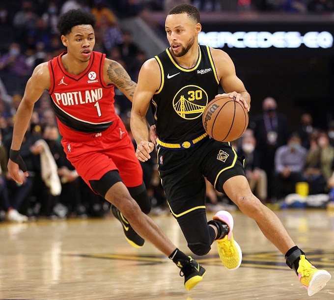  nba勇士vs开拓者回放 